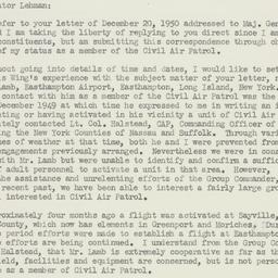 Letter: 1951 January 9
