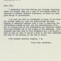 Letter: 1956 April 6