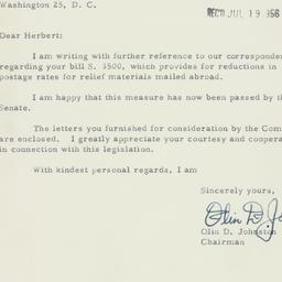 Letter: 1956 June 17