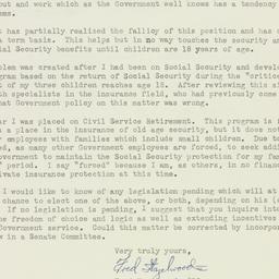 Letter: 1956 January 29