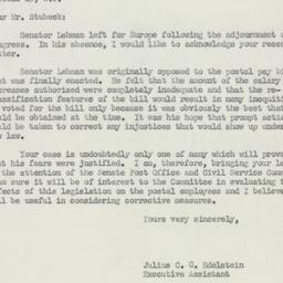 Letter: 1955 August 22