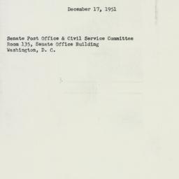 Administrative Record: 1951...