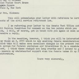 Letter: 1956 May 22