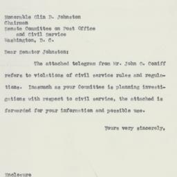 Letter: 1955 January 24