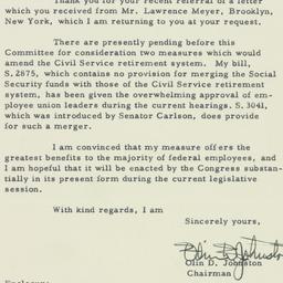 Letter: 1956 February 10