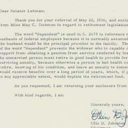 Letter: 1956 July 12