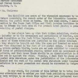 Letter: 1951 July 23