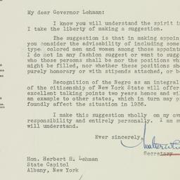 Letter: 1933 January 27