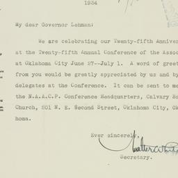 Letter: 1934 June 19