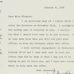Letter: 1936 January 6