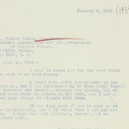 Letter: 1932 January 5