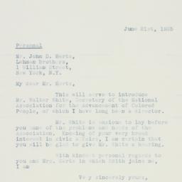 Letter: 1935 June 21