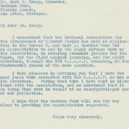 Letter: 1934 July 27
