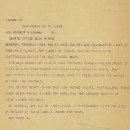 Telegram: 1951 June 20
