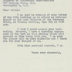 Letter: 1953 June 2
