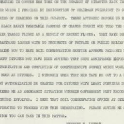 Telegram: 1955 November 7