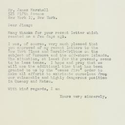 Telegram: 1958 October 14