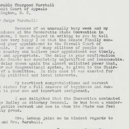 Letter: 1962 September 19