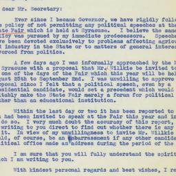 Letter: 1940 August 2