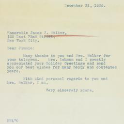 Letter: 1936 December 31