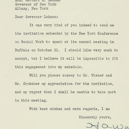 Letter: 1941 August 20
