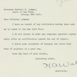 Letter: 1940 August 7