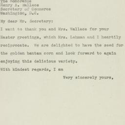 Letter: 1945 April 2