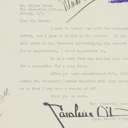 Letter: 1936 July 29