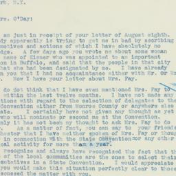 Letter: 1936 August 12