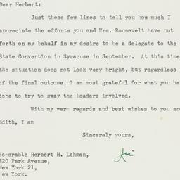 Letter: 1962 June 26