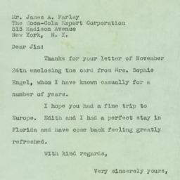 Letter: 1950 November 28