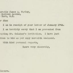 Letter: 1949 January 21