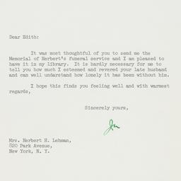 Telegram: 1964 December 14