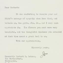 Telegram: 1955 February 11