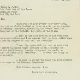 Letter: 1950 October 26