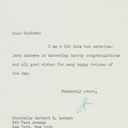 Letter: 1948 March 31