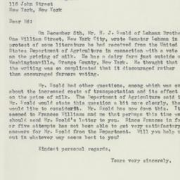 Letter: 1952 April 26