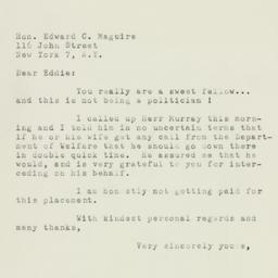 Letter: 1951 February 23