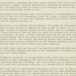 Memorandum: 1952 April 16