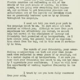 Letter: 1950 November 16