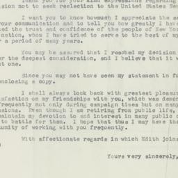 Letter: 1956 August 29