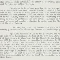Letter: 1950 May 1