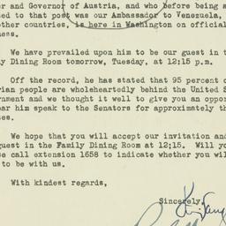 Letter: 1951 June 18