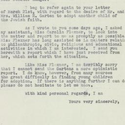 Letter: 1951 April 6