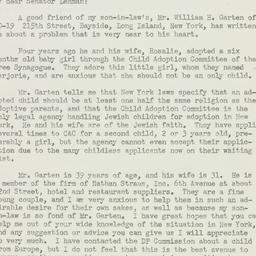 Letter: 1951 March 21