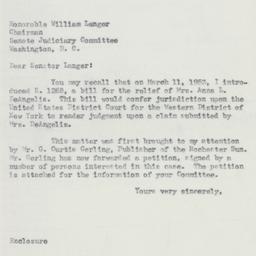 Letter: 1953 July 1