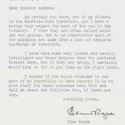 Letter: 1950 December 11