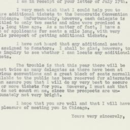 Letter: 1956 July 25