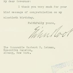 Letter: 1935 March 5