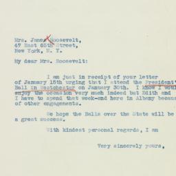 Letter: 1937 January 18